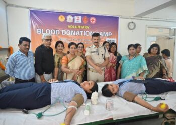 କମିଶନରେଟ୍ ପୋଲିସ ଓ ଉତ୍କଳ ଚାମ୍ବର ଅଫ୍ କମର୍ସର ମିଳିତ ଆନୁକୂଲ୍ୟରେ ରକ୍ତଦାନ ଶିବିର : ୬୭ ୟୁନିଟ୍ ରକ୍ତ ସଂଗୃହୀତ