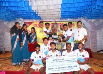 ରାଜ୍ୟ ସ୍ତରୀୟ ଫୁଟବଲ ଚମ୍ପିୟାନସିପ ଉଦଯାପିତ : ଏସଡିଏଏ କପ କୁ ବାଜି ମାରିନେଲା ଫୁଲବାଣୀର ଜେଡି କ୍ଲବ