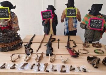 ବହୁ ଚର୍ଚ୍ଚିତ ବେଲଘର ହାତୀ ମୃତ୍ୟୁ ଘଟଣାରେ ଆଉ ୪ ଗିରଫ : ଦୁଇଟି ୪୦୭ ଗାଡ଼ି ସହ ବିଭିନ୍ନ ମରଣାସ୍ତ୍ର ଜବତ