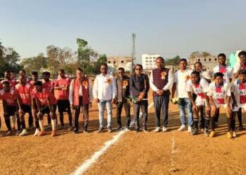 ୨୨ତମ ରାଜ୍ୟସ୍ତରୀୟ ରାଜସୁନାଖଳା ଫୁଟବଲ ଟୁର୍ଣ୍ଣାମେଣ୍ଟ ୨୦୨୬ ଉଦ୍ଘାଟିତ