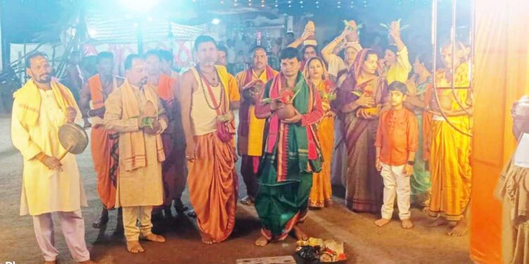 ତାରିଣୀ ପୂଜା ପାଇଁ କଳସ ଶୋଭାଯାତ୍ରା