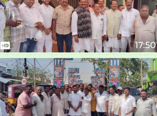 ପାରଳଖେମୁଣ୍ଡି ଉପକଣ୍ଠ ସ୍ଥିତ ଯାଜପୁର ଗ୍ରାମରେ ସପ୍ତମି ଦିନ ମା ନାକିଟିଭବାନୀ ଙ୍କ ଠାକୁରାଣୀ ଯାତ୍ରା ରେ ଯୋଗଦେଲେ ବିଧାୟକ ରୂପେଶ ପାଣିଗ୍ରାହୀ