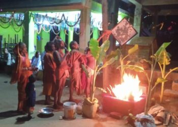 ବାରଡ଼ିଆ ପାଲା ମଣ୍ଡପ ଠାରେ ମହିମା ଧୁନୀ ମହୋତ୍ସଵ