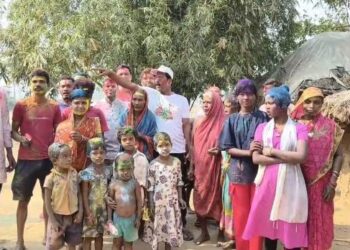 କଲ୍ୟାଣପୁର ଆଦିବାସୀ ବସ୍ତିରେ ହୋଲି ଉତ୍ସବ ଅନୁଷ୍ଠିତ