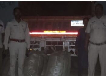 ଆଇଚର ଗାଡି ସହ ଗଞ୍ଜେଇ ଜବତ : ଚାଳକ ଓ ଗଞ୍ଜେଇ ମାଫିଆ ଫେରାର