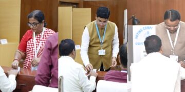 ରାଜ୍ୟସଭାକୁ ନିର୍ବାଚିତ ହେଲେ ମନମୋହନ ସାମଲ, ସୁଜିତ କୁମାର, ସଂନ୍ତୃପ୍ତ ମିଶ୍ର ଓ ଦିଲ୍ଲୀପ ରାୟ