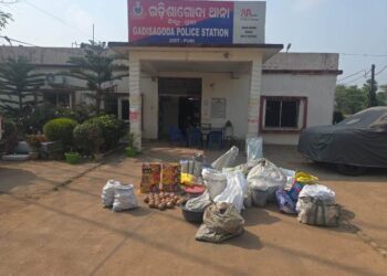 ଗାଡିଶାଗଦା ରେ ୮୫ କେଜି ଗନ ପାଉଡର ଜବତ : ଅଭିଯୁକ୍ତ ଫେରାର