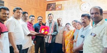 ସାଇ ରମଣଙ୍କୁ ଶୁଭେଚ୍ଛା ଜଣାଇଲେ ଶିକ୍ଷକ ସଂଘ