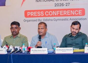 ଓଡ଼ିଶାରେ ଆୟୋଜିତ ହେବ ୨୦୨୬–୨୭ ଜୁନିୟର ଓ ସିନିୟର ଜାତୀୟ ଆର୍ଟିଷ୍ଟିକ୍ ଜିମ୍ନାଷ୍ଟିକ୍ ଚାମ୍ପିଅନସିପ୍