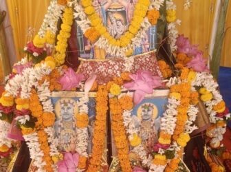 ଅଷ୍ଟପ୍ରହର ନାମଯଜ୍ଞରେ ଭକ୍ତିମୟ ପରିବେଶ : ‘ହରେ କୃଷ୍ଣ’ ‘ହରେ ରାମ’ ମହାମନ୍ତ୍ର ରେ କମ୍ପିଲା ବାସୁଦେବ ନଗର