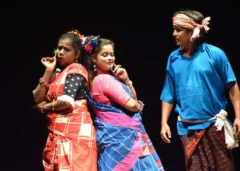 କ୍ୟାନଫେଷ୍ଟ-୨୦୨୬ ର ୭ମ ସନ୍ଧ୍ୟାରେ, ବଙ୍ଗଳା ନାଟକ ନୀଳ ପିରିଟର ଫୁଲ ମଞ୍ଚସ୍ଥ ହେଲା