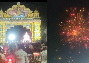 ମା, ଧାକୁଲେଇଙ୍କ ପ୍ରସିଦ୍ଧ ବାଣ ଯାତ୍ରାରେ ହଜାର ହଜାର ଲୋକଙ୍କ ଭିଡ