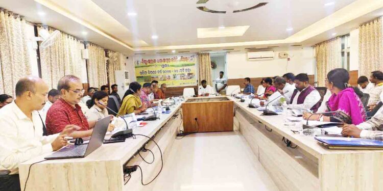 ପୁରୀ ଜିଲ୍ଲା ଧାନ ସଂଗ୍ରହ ମକିଟି ବୈଠକ