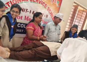 ଓଡିଆ ପକ୍ଷ ଅବସରରେ ଯୁବ ରେଡକ୍ରସ୍ ଓ ଜାତୀୟ ସେବା ଯୋଜନାର ରକ୍ତଦାନ ଶିବିର