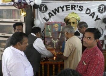 ଓକିଲ ସଂଘ ପକ୍ଷରୁ ମଧୁବାବୁ ଙ୍କ ଜନ୍ମ ଜୟନ୍ତୀ ପାଳିତ