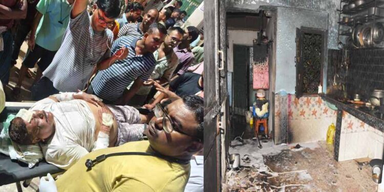 ରଣପୁରରେ ଭୟାବହ ଅଗ୍ନିକାଣ୍ଡ : ଗ୍ୟାସ ସିଲିଣ୍ଡର ଲିକେଜ୍‌ରୁ ୪ ଗୁରୁତର, ୨ ଆହତ