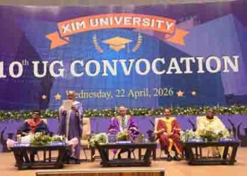 XIM University, Bhubaneswar celebrates its 10th Undergraduate Convocation with elegance and pride!