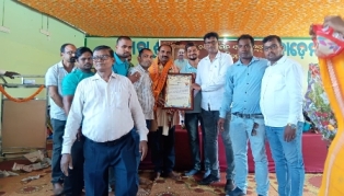 ସିଦ୍ଧେଶ୍ବର ସ୍ପୋର୍ଟିଂ କ୍ଲବ ତରଫରୁ ଶିକ୍ଷକଙ୍କୁ ଅବସର କାଳୀନ ବିଦାୟ ସମ୍ବର୍ଦ୍ଧନା