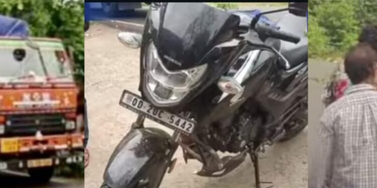ଗଜପତି : ଚାଉଳ ବୋଝେଇ ଟ୍ରକ ଧକ୍କାରେ ଜଣେ ମୃତ, ଅନ୍ୟ ଜଣେ ଗୁରୁତର
