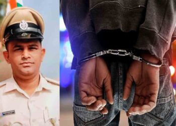 ODISHA VIGILANCE NABS SRI PRASANTA PRADHAN, ASI OF RAJKANIKA POLICE STATION, DIST-KENDRAPARA FOR TAKING BRIBE TO FURNISH FAVOURABLE REPORT IN A LAND DISPUTE CASE.