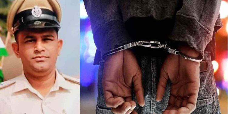 ODISHA VIGILANCE NABS SRI PRASANTA PRADHAN, ASI OF RAJKANIKA POLICE STATION, DIST-KENDRAPARA FOR TAKING BRIBE TO FURNISH FAVOURABLE REPORT IN A LAND DISPUTE CASE.