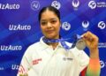 Pranati Nayak of Odisha AM/NS India Gymnastics High Performance Centre wins silver at FIG World Challenge Cup 2026
