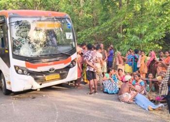 ମୁଖ୍ୟମନ୍ତ୍ରୀ ବସ ଧକ୍କା ରେ ବାଇକ ଆରୋହୀ ମୃତ