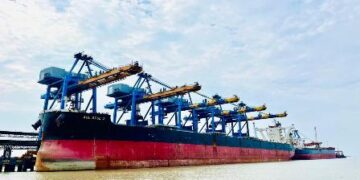 Historic Milestone : Dhamra Port Sets Double National Record in Dry Bulk Cargo