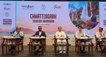ଛତିଶଗଡ଼ ପର୍ଯ୍ୟଟନ ବୋର୍ଡ ପକ୍ଷରୁ ଭୁବନେଶ୍ୱର ରୋଡ୍ଶୋ’ରେ ବିଭିନ୍ନ ପର୍ଯ୍ୟଟନ ସୁଯୋଗର ପ୍ରଦର୍ଶନ