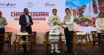 ଛତିଶଗଡ଼ ପର୍ଯ୍ୟଟନ ବୋର୍ଡ ପକ୍ଷରୁ ଭୁବନେଶ୍ୱର ରୋଡ୍ଶୋ’ରେ ବିଭିନ୍ନ ପର୍ଯ୍ୟଟନ ସୁଯୋଗର ପ୍ରଦର୍ଶନ