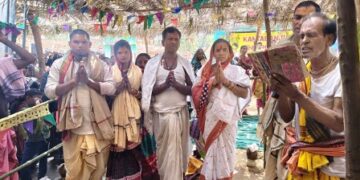 ହରିବୋଲ ହୁଳହୁଳିରେ ବିଛୁବାହାଲି: ପୂର୍ଣାହୁତି ପରେ ପ୍ରସାଦ ସେବନ