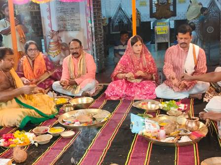 ପବିତ୍ର ଶୀତଳ ଷଷ୍ଠୀ ଅବସରରେ କଟକର ଆରାଧ୍ୟ ଦେବତା ପ୍ରଭୁ ଶ୍ରୀ ଚହଟେଶ୍ୱରଙ୍କ ବିବାହ ଉତ୍ସବ