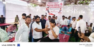 ବିଧାୟକଙ୍କ ନେତୃତ୍ୱରେ ସ୍ୱେଚ୍ଛାକୃତ ରକ୍ତଦାନ ଶିବିର