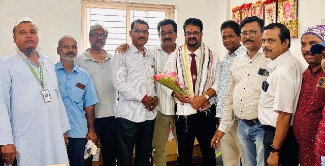 ଖୋର୍ଦ୍ଧାରୋଡ ଷ୍ଟେସନ ଇନଚାର୍ଜ ହେଲେ ଏଲ ଡ଼ି ମହାନ୍ତି : ସ୍ୱାଗତ ଜଣାଇଲା ଶ୍ରମିକ କଂଗ୍ରେସ