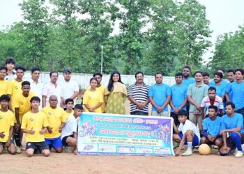 ବାଲିଗୁଡ଼ାରେ ଏସ ଆଇ ଆର-୨୦୨୬ ସଚେତନତା : ଫୁଟବଲ ମ୍ୟାଚରେ ଉପଖଣ୍ଡ କ୍ରୀଡ଼ା ସଂଘର ବିଜୟ