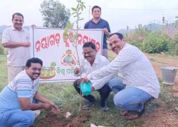 ବିଶ୍ବ ପରିବେଶ ଦିବସ ଉପଲକ୍ଷେ ନୟାଗଡ଼ କ୍ଳବ ତରଫରୁ ବୃକ୍ଷରୋପଣ