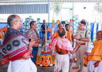 ଦେବସ୍ନାନ ପୂର୍ଣ୍ଣିମା-୨୦୨୬ ଉପଲକ୍ଷେ ସୁରକ୍ଷା ଓ ଟ୍ରାଫିକ ବ୍ୟବସ୍ଥାର ସମୀକ୍ଷା କଲେ ଆଇଜିପି, ସେଣ୍ଟ୍ରାଲ ରେଞ୍ଜ ଏବଂ ପୁରୀ ଏସ୍‌ପି 