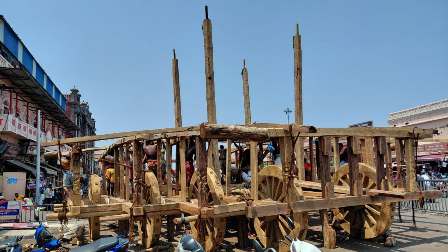 ୮ଟି ନାଟ ଗୋଡରେ କନ୍ଦର୍ପ ରୂପ ଖୋଦେଇ ଜାରୀ