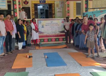 ଧନକଉଡ଼ା ସହରାଞ୍ଚଳ ଆୟୁଷ୍ମାନ ଆରୋଗ୍ୟ ମନ୍ଦିରରେ ଆନ୍ତର୍ଜାତିକ ଯୋଗ ଦିବସ ପାଳିତ