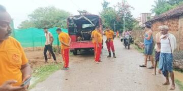 ପାଣି ଘେରରେ ୧୧ନଂ ୱାର୍ଡବାସୀ,ଜଳ ନିଷ୍କାସନ ବ୍ୟବସ୍ଥା କରି ନ ପାରି ଫେରିଗଲେ ଦମକଳ ବାହିନୀ