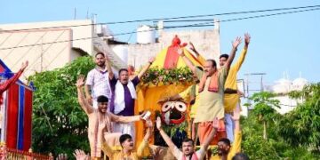 ରାୟପୁର ଜଗନ୍ନାଥ ମନ୍ଦିରରେ ବାହୁଡ଼ା ଯାତ୍ରା ସମ୍ପନ୍ନ