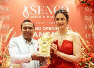 SENCO GOLD & DIAMONDS KICK-STARTS THE FESTIVE SEASON WITH THE GRAND LAUNCH OF ITS FLAGSHIP STORE IN BHUBANESWAR