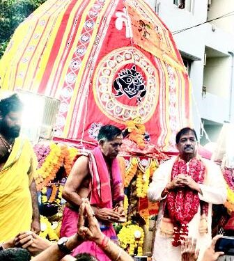 ବିଶାଖାପାଟଣା ଜଗନ୍ନାଥ ମନ୍ଦିରରେ ବାହୁଡା଼ ଯାତ୍ରା ସମ୍ପନ୍ନ