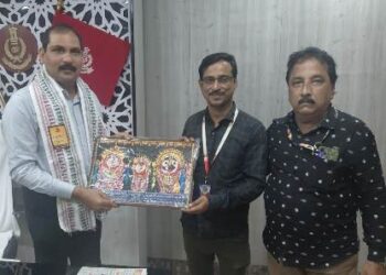 କଟକ ୬ଷ୍ଠ ବାଟାଲିୟନର ନୂତନ ଦୂର୍ଗପତି ଙ୍କୁ ସ୍ବାଗତ