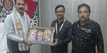 କଟକ ୬ଷ୍ଠ ବାଟାଲିୟନର ନୂତନ ଦୂର୍ଗପତି ଙ୍କୁ ସ୍ବାଗତ