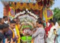 କଟକ ୬ଷ୍ଠ ବାଟାଲିୟନ ପରିସରରେ ଥିବା ଜଗନ୍ନାଥ ମନ୍ଦିରରେ ସ୍ନାନ ପୂର୍ଣ୍ଣିମା ଅନୁଷ୍ଠିତ