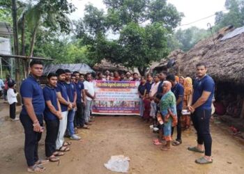 ଭାପୁରରେ ସେବା ଉତ୍ସବ, ବସ୍ତ୍ର ଓ ଚପଲ ବଣ୍ଟନ