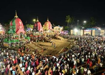 ନବମୀ ଦର୍ଶନ କଲେ ଲକ୍ଷାଧିକ ଭକ୍ତ : ଆଜି ବାହୁଡା଼ ଯାତ୍ରା