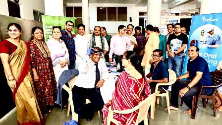 ରାଷ୍ଟ୍ରୀୟ ପ୍ରବାସୀ ଓଡିଆ ପରିବାର ଦ୍ୱାରା ସ୍ୱାସ୍ଥ୍ୟ ଶିବିର ଆୟୋଜନ