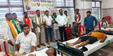 ପ୍ରିୟ ରାଜସୁନାଖଳା ଯୁବ କମିଟି ପକ୍ଷରୁ ରକ୍ତ ଦାନ ଶିବିର
